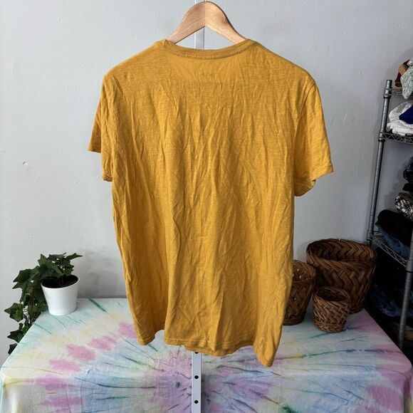 Goodfellow & Co Blue and Yellow Short Sleeve Tees men’s medium - Picture 4 of 10